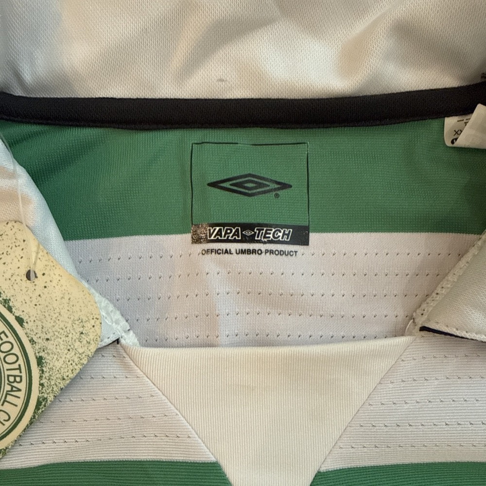 Vintage Authentic Celtic Carling Football Club Jersey 2004/05 Umbro Men XL NWT - Picture 4 of 10